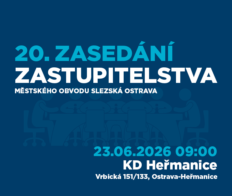 20. zasedání Zastupitelstva městského obvodu Slezská Ostrava