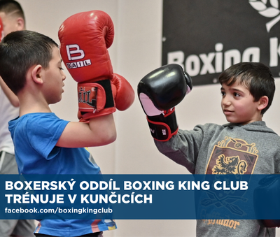 Boxerský oddíl Boxing King Club trénuje v Kunčicích