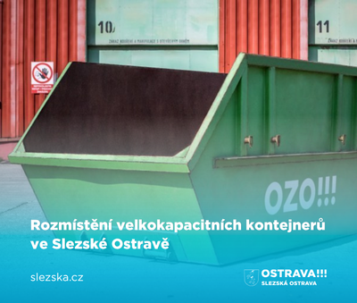Rozmístění velkokapacitních kontejnerů