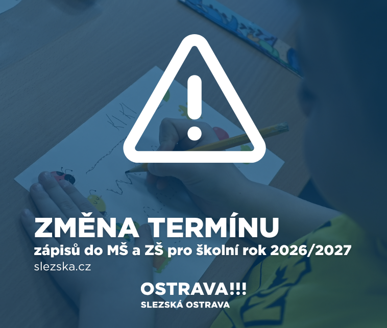 Zápisy do 1. ročníků základních škol a mateřských škol budou dříve