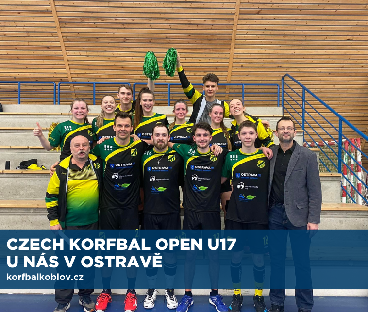 Czech Korfbal Open U17 u nás v Ostravě