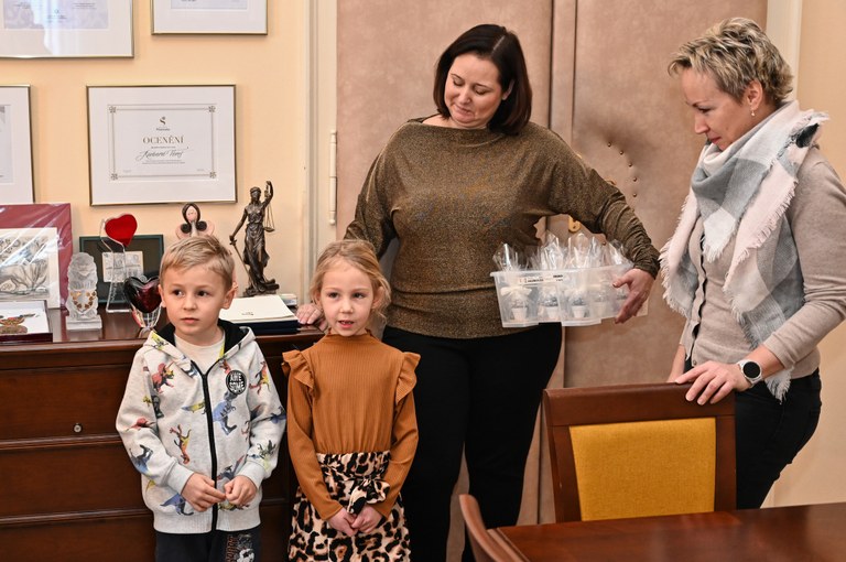 Děti z MŠ Bohumínská navštívily radnici