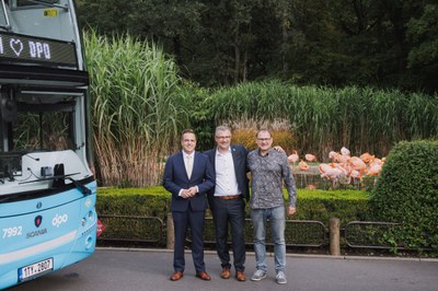 Doubledecker do Zoo táhne!