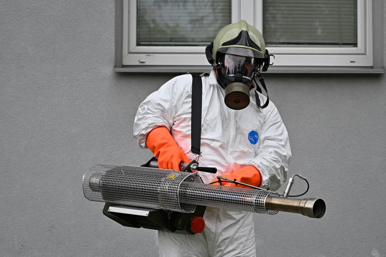 Generátor teplé mlhy bojuje proti koronaviru