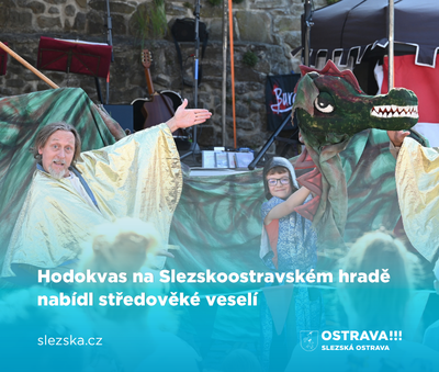 Hodokvas na Slezskoostravském hradě nabídl středověké veselí