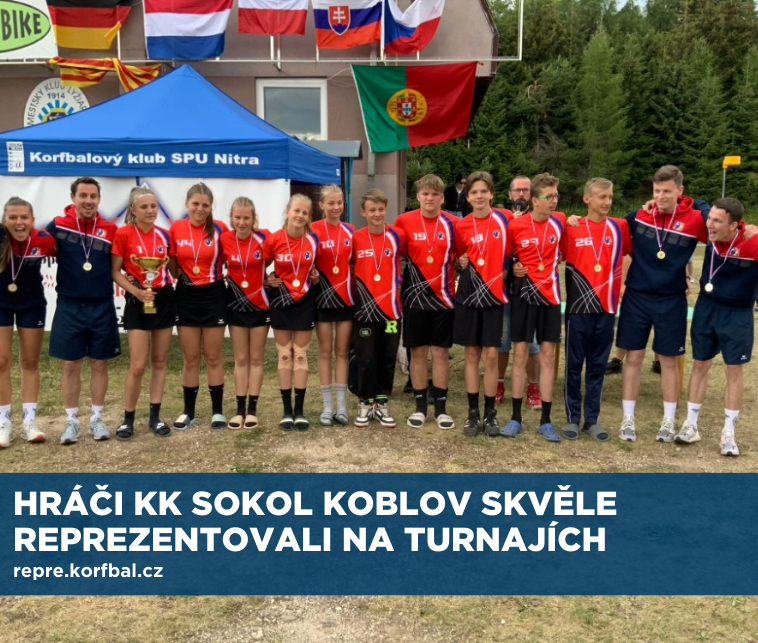 Hráči KK Sokol Koblov skvěle reprezentovali na mezinárodních akcích