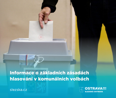 Informace o základních zásadách hlasování ve volbách do zastupitelstev měst a obcí