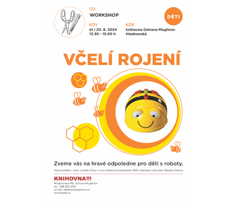 Letní akce v knihovně: Včelí rojení