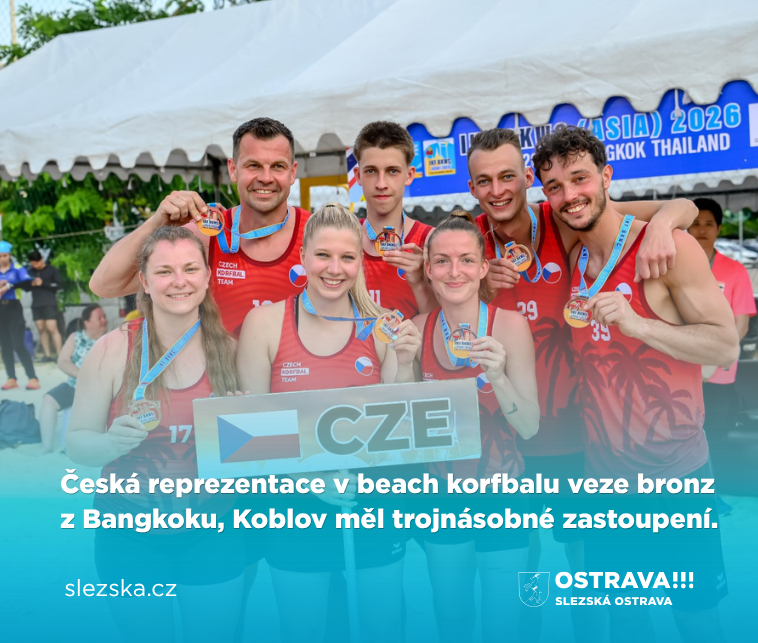 Mezinárodní úspěch korfbalistek z Koblova