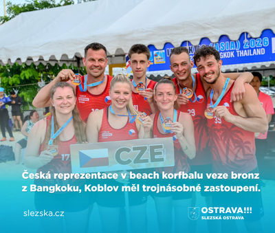 Mezinárodní úspěch korfbalistek z Koblova