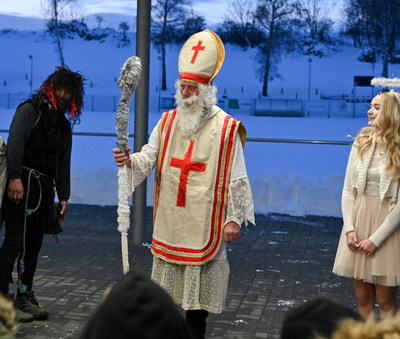 Mikuláš, anděl i čert nadělovali v TJ Sokol Koblov