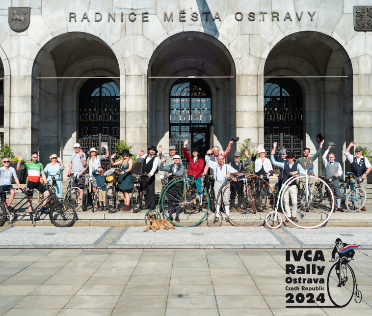 Mistrovství světa v jízdě na historických kolech v Ostravě – IVCA Rally 2024