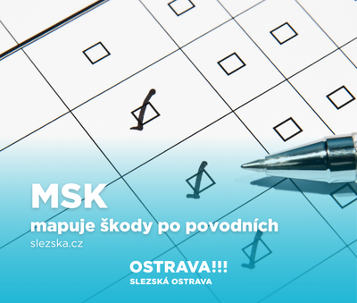 Moravskoslezský kraj mapuje škody po povodních