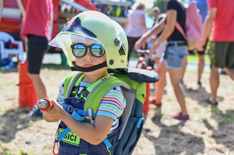 Muglinovští hasiči připravili Dětský den