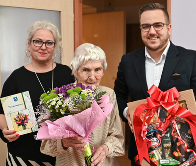 Paní Hilda Lubovská oslavila 102 let