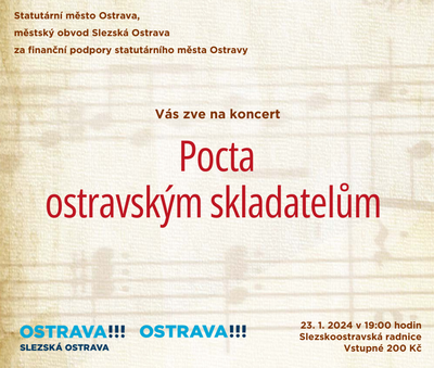 Pocta ostravským skladatelům