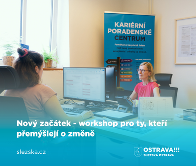 Pozvání na workshop „Nový začátek“