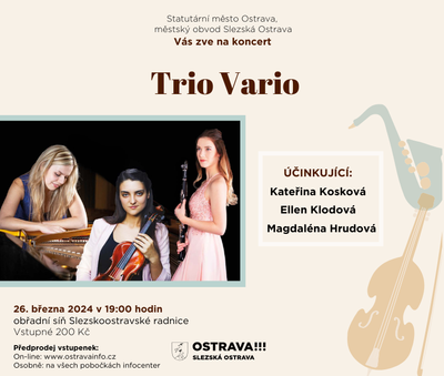 POZVÁNKA NA KONCERT TRIO VARIO