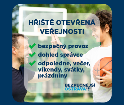 Přijďte si zacvičit a zasportovat na bezpečná hřiště