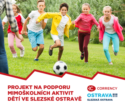 Projekt na podporu mimoškolních aktivit dětí ve Slezské Ostravě