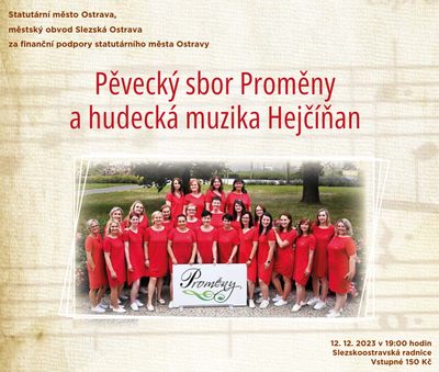PROSINCOVÝ KONCERT VE SLEZSKOOSTRAVSKÉ RADNICI
