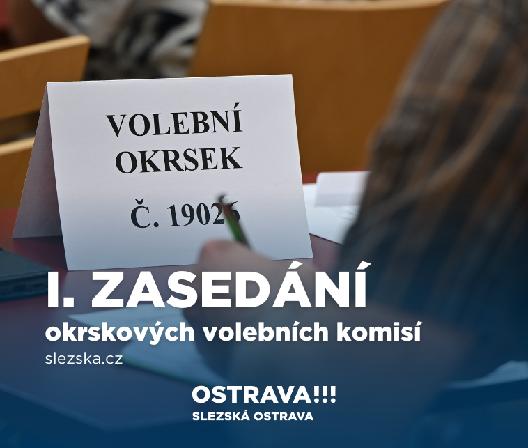 První zasedání členů OVK k volbám do Poslanecké sněmovny parlamentu ČR