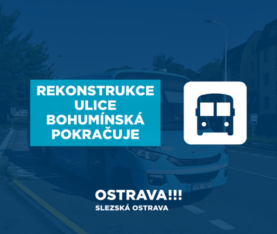 Rekonstrukce ulice Bohumínská pokračuje