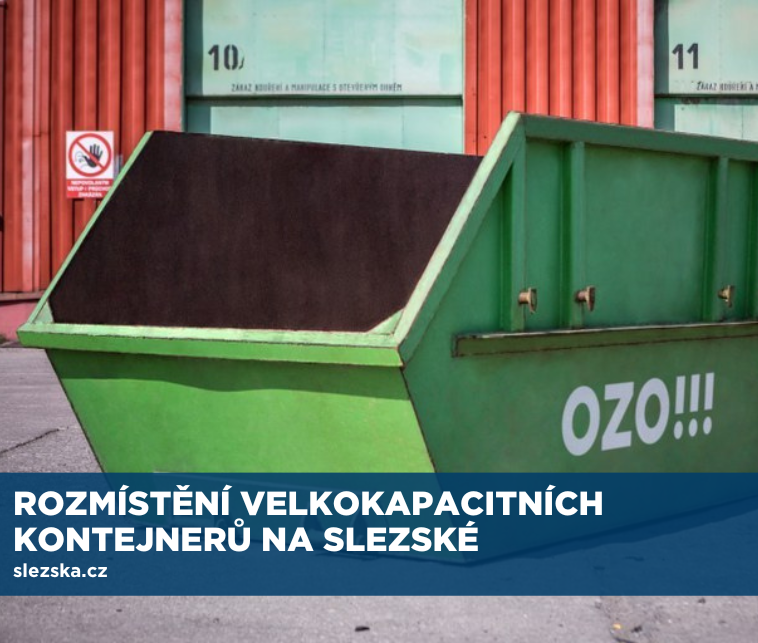 Rozmístění velkokapacitních kontejnerů