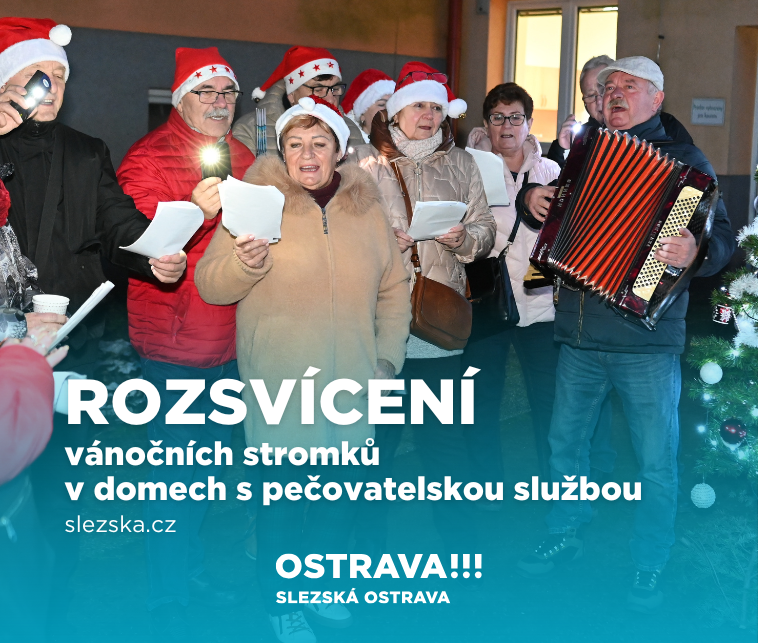 Rozsvícení vánočního stromu zpříjemnilo adventní čas seniorům
