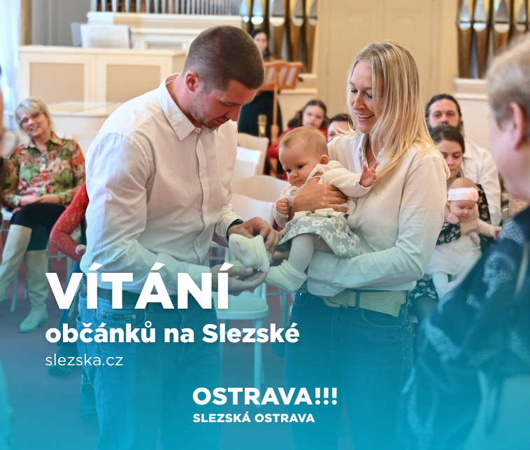 Sedmnáct dětí přivítáno na slezskoostravské radnici