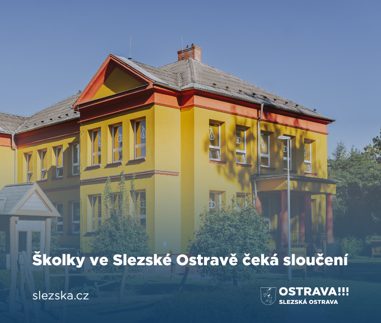Školky ve Slezské Ostravě čeká sloučení, děti změnu nepocítí