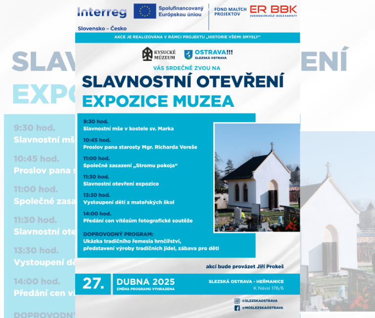 Slavnostní otevření expozice muzea