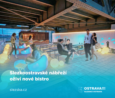 Slezkoostravské nábřeží oživí nové bistro 