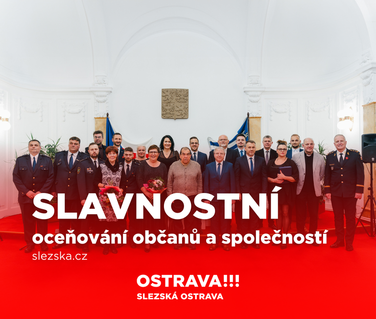 Slezská Ostrava ocenila významné osobnosti a společnosti