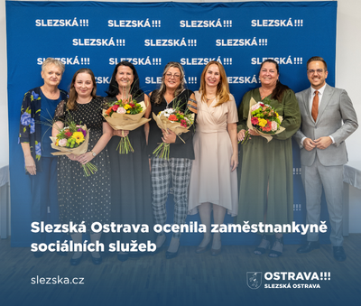 Slezská Ostrava ocenila zaměstnankyně sociálních služeb