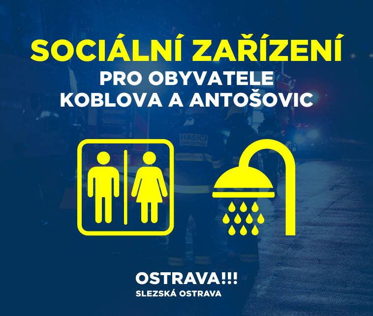 Sociální zařízení pro obyvatele Koblova a Antošovic