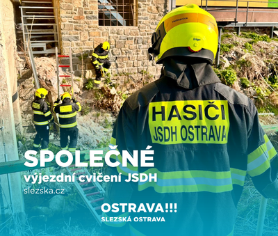 Společné výjezdní cvičení jednotek sboru dobrovolných hasičů
