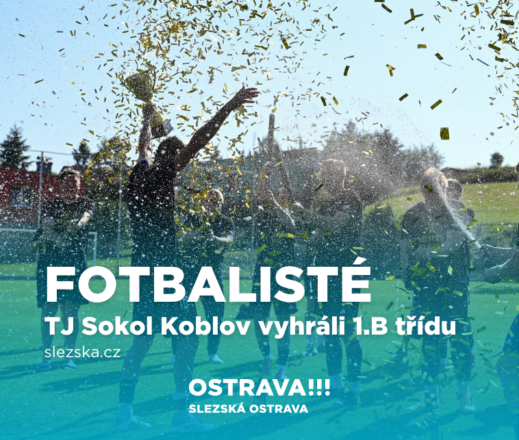 TJ SOKOL KOBLOV VYHRÁLI 1.B TŘÍDU