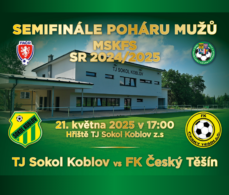 TJ Sokol Koblov zve na semifinále poháru MSKFS