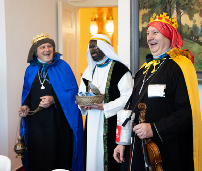 TŘI KRÁLOVÉ NAVŠTÍVILI SLEZSKOOSTRAVSKOU RADNICI