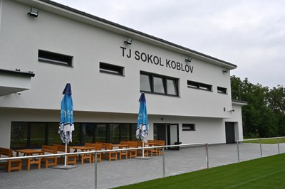 V Koblově vyrostlo nové sportoviště