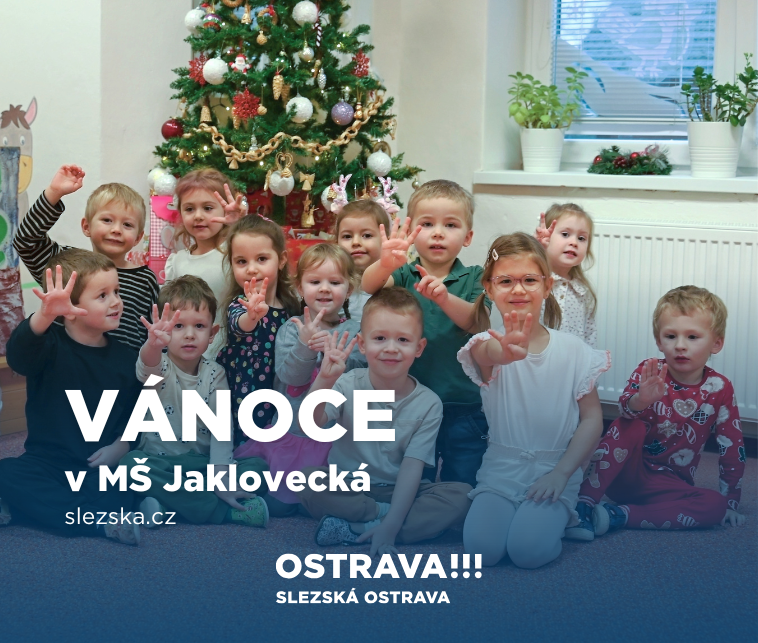 Vánoce v mateřské školce Jaklovecká