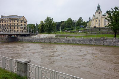 Velká voda v Ostravě