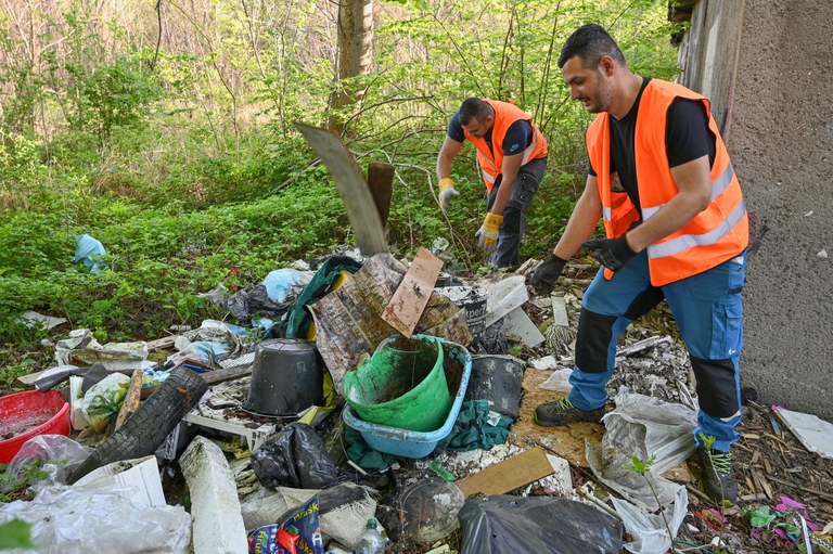 Velký úklid na Vývozní