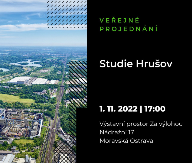 Veřejné projednání urbanistické studie Hrušov 