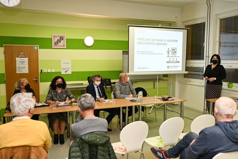 Veřejné setkání na Kamenci