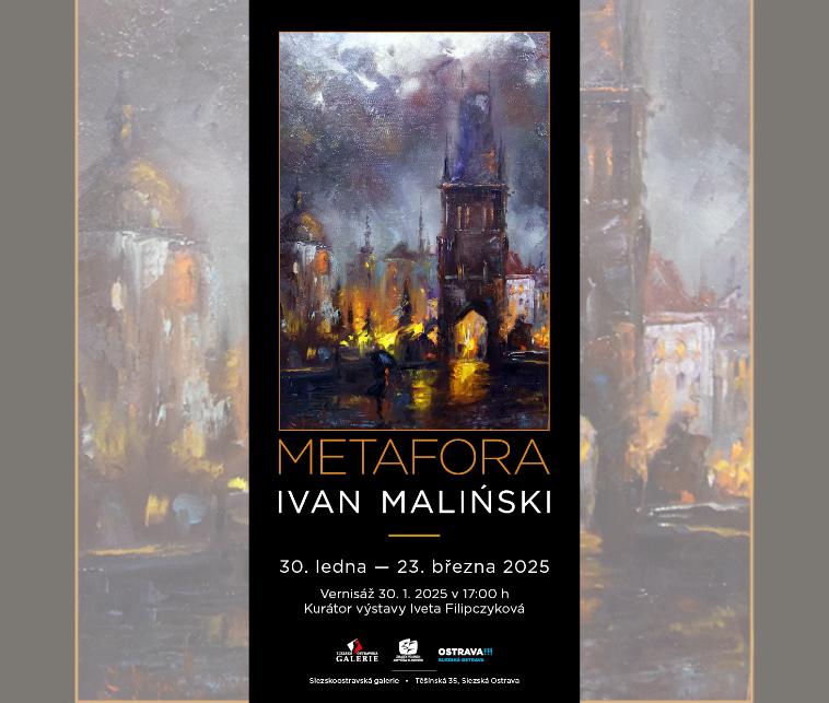 vernisáž výstavy METAFORA polského výtvarníka Ivana Malińskeho