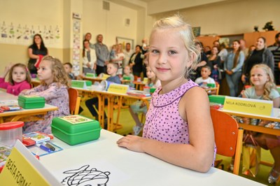 Vítání prvňáčků