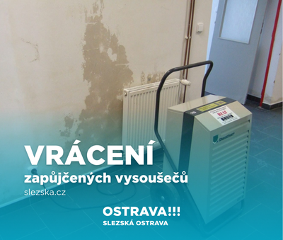 Vracení zapůjčených vysoušečů 