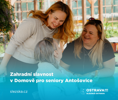 Zahradní slavnost v Domově pro seniory Antošovice